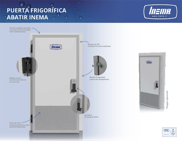 Puerta Frigorífica Abatir
