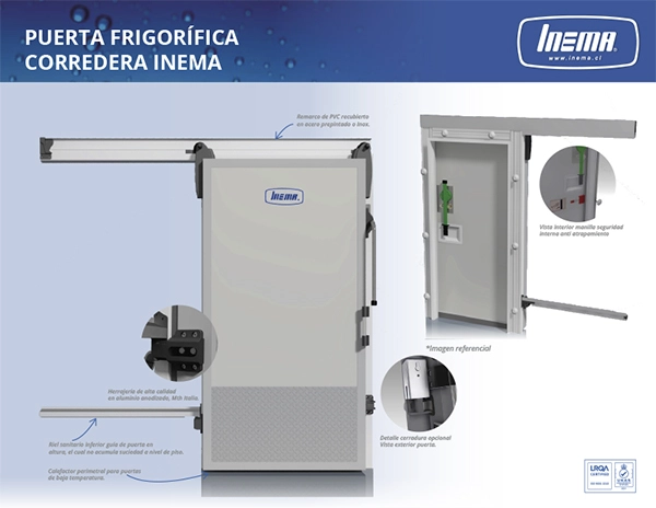 Puerta Frigorífica Corredera