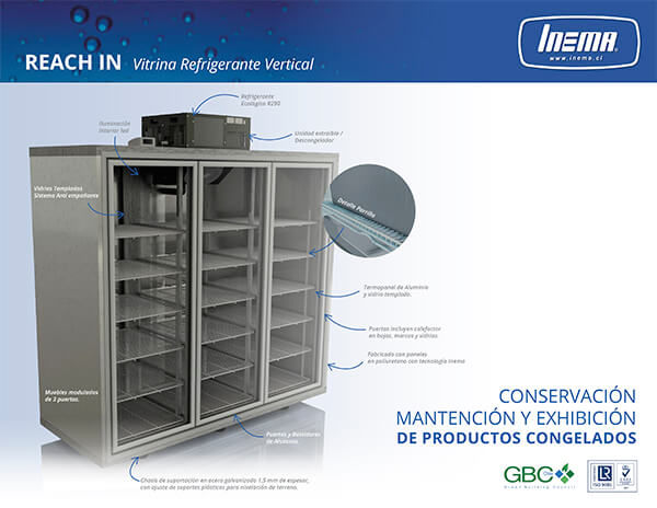 Vitrina Refrigerante Vertical